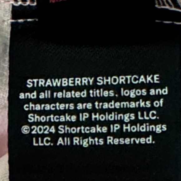 ROMWE Pink Strawberry Shortcake Print Skirt Size 3X - Picture 5 of 10